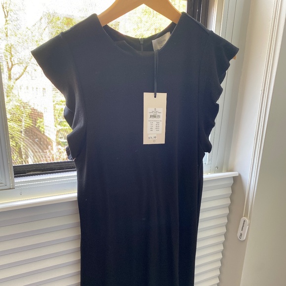 Black Jersey Dress - Picture 1 of 3